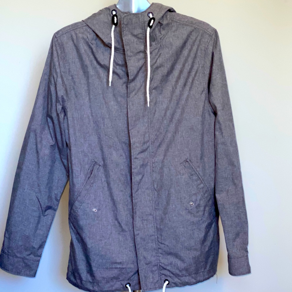 H&M GrayNylon Rain Jacket